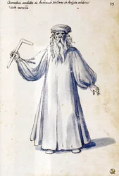 Vestuario de la figura alegórica Geometría